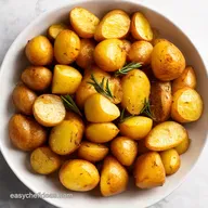 Perfectly Roasted Gold Potatoes Rosemary Garlic Bliss