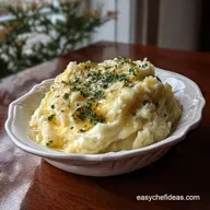 Prime Rib Side Dish with Garlic Mashed Potatoes
