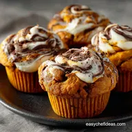 Pumpkin Cream Cheese Muffins UltraMoist Swirl Recipe
