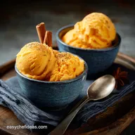 Pumpkin Sherbet: Creamy, Spiced Frozen Dessert Recipe
