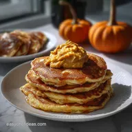 Pumpkin Spice Pancakes with Pumpkin Butter: Best Ever