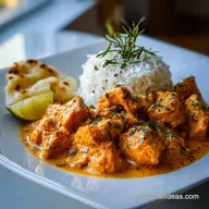 Easy Butter Chicken Recipe for 4 Servings