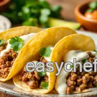 How to Make Quick Tacos with Ground Beef & Creamy Sauce: A Deliciously Easy 30-Minute Meal!