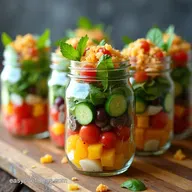 Vegan Mason Jar Salads Rainbow Goodness on the Go