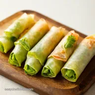 Easy Rice Paper Recipes Fresh Spring Rolls Peanut Sauce