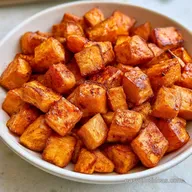 Crispy Roasted Sweet Potato Dinner