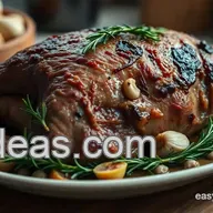 Succulent Lamb Recipes: Roast Leg of Lamb with Rosemary & Garlic