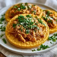 Rotisserie Chicken Tostadas in 25 Minutes