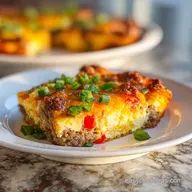 Breakfast Casserole Recipe with Sausage: Silky Bake
