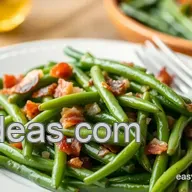 How to Make Saut&eacute;ed Green Beans with Bacon & Garlic: 25-Minute Delight!