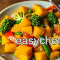 Easy Saut&eacute;ed Kabocha Squash with Vibrant Veggies: A Delicious Cozy Side