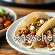 How to Savor Slow-Cooked Beef Tacos with Flavorful Fixings