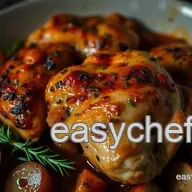 My Juicy Chicken Thigh Recipes: Savory Herb Garlic Roasted Delight