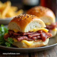 Savory Roast Beef and Gouda Rolls Posh Snack Attack