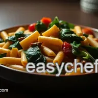 Delicious Savory Spinach Pasta Bake: Best Alternative for Asiago Cheese!