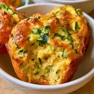 Savory Zucchini Muffins in 35 Minutes