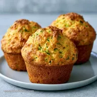 Savoury Zucchini Muffins in 30 Minutes