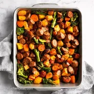 Healthy Simple Dinner Ideas Sheet Pan Sausage Veggie Magic