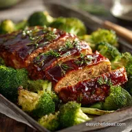 The Ultimate Sheet Pan Turkey Meatloaf and Broccoli Dinner