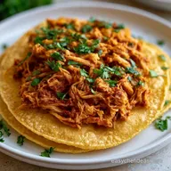 Shredded Chicken Tostadas in 30 Minutes