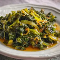 Mustard Greens Recipe: Smoked Turkey Braise