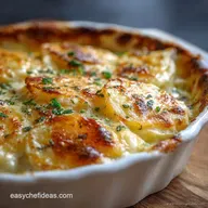 Skinny Scalloped Potato Gratin: Ultra-Creamy Low Fat Comfort Side