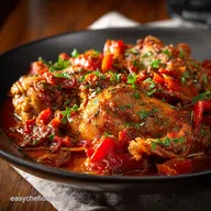 Slow Cooker Chicken Cacciatore: Effortless, Rustic Italian Comfort