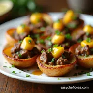 Slow Cooker Garlic Butter Beef Bites Potatoes Proper Easy
