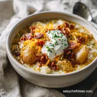 Slow Cooker Loaded Baked Potato Soup