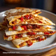 Smashburger Quesadillas Recipe for 4 Servings