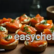 Smoked Salmon Bagel Bites: Easy Elegant Appetizer