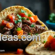 Smoky Slow-Cooked Brisket Tacos Recipe with Fresh Pico de Gallo