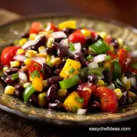 Southwestern Black Bean Salad Zesty Summer Side Dish