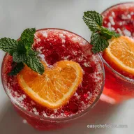 Sparkling Valentine Punch for Couples - Non Alcoholic