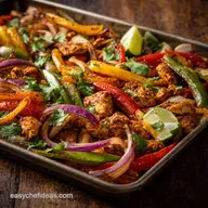 The OnePan Wonder Speedy Sheet Pan Chicken Fajitas Recipe for Weeknights