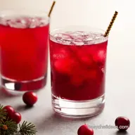 Festive Spiced Cranberry Spritzer Mocktail Recipe Cheers