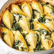 Spinach Ricotta Stuffed Shells Frozen Spinach Recipes Made Easy