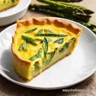Easy Asparagus Quiche Recipe Spring on a Plate