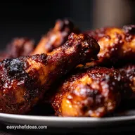 Sticky Spicy Chicken Drumsticks Easy Weeknight Dinner