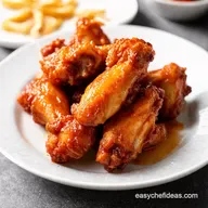 Ninja Air Fryer Honey Garlic Wings Sticky Sweet
