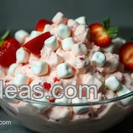 Delightful Strawberry Fluff Salad: A Quick 5-Ingredient Treat