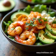 Easy Grilled Shrimp Bowl Recipe Sunshine Zesty Avocado