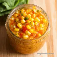 Sweet Spicy Corn Relish Recipe Summer in a Jar