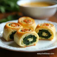 Spinach Pinwheels My Swirly Savoury Slice of Heaven