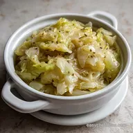 Boiled Cabbage Recipe: Tender Braised Cabbage with Butter