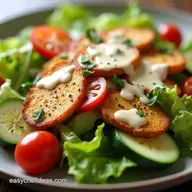 Copycat Olive Garden Salad Recipe with The Best House Dressing