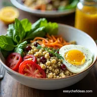 Best Salads for Lunch Sunshine Glow Mediterranean Quinoa Bowl