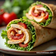 Ultimate Turkey Club Wrap Easy Lunch Recipe