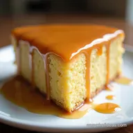 Creamy Caramel Cake Recipe The Velvet Dream Slice