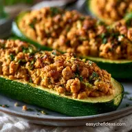 Turkey Zucchini Boats in 35 Minutes